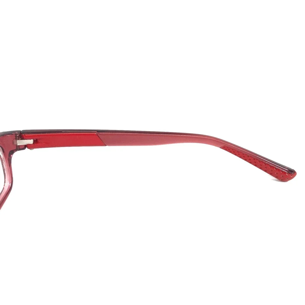Nike Kids Eyeglasses Frame 5534 610 Crystal Gym Red Rectangle Full Rim 45-14-125